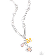 five-dollar-jewelry-aerial-adventure-orange-necklace-paparazzi-accessories