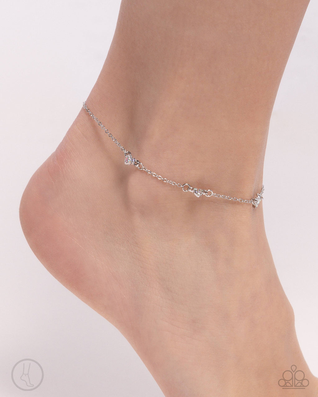 Love Me Hopeless - Multi Anklet - Paparazzi Accessories
