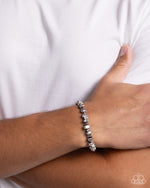 City Combination - Pink Men’s Bracelet - Paparazzi Accessories
