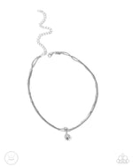 five-dollar-jewelry-teeming-teardrop-silver-necklace-paparazzi-accessories