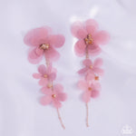 Balletcore - Pink Post Earrings - Paparazzi Accessories