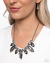 Unrivaled Edge - Silver Necklace - Paparazzi Accessories