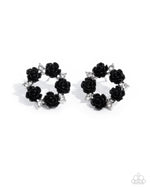 five-dollar-jewelry-grace-personified-black-post earrings-paparazzi-accessories