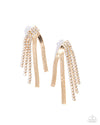 eight-dollar-jewelry-dramatic-downpour-gold-post earrings-paparazzi-accessories
