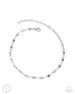 five-dollar-jewelry-relaxed-radiance-silver-anklet-paparazzi-accessories