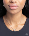 Fearless Flair - White Necklace - Paparazzi Accessories