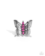 five-dollar-jewelry-brash-butterfly-pink-ring-paparazzi-accessories