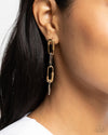 Linked Launch - Multi Post Earrings - Paparazzi Accessories
