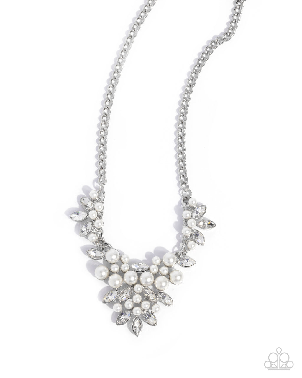 five-dollar-jewelry-fresh-facets-white-necklace-paparazzi-accessories