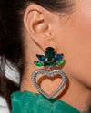 Pushing Perfection - Multi Post Earrings - Paparazzi Accessories