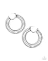 five-dollar-jewelry-set-the-scene-silver-earrings-paparazzi-accessories