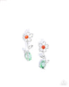 five-dollar-jewelry-whimsical-welcome-orange-post earrings-paparazzi-accessories