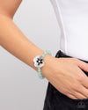 Cool Cabana - Blue Bracelet - Paparazzi Accessories