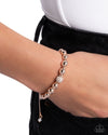Slow and READY - Rose Gold Bracelet - Paparazzi Accessories