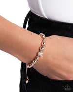 Slow and READY - Rose Gold Bracelet - Paparazzi Accessories