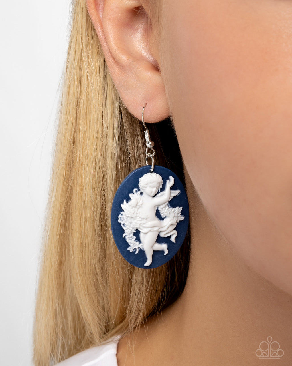 Vintage Verdict - Blue Earrings - Paparazzi Accessories