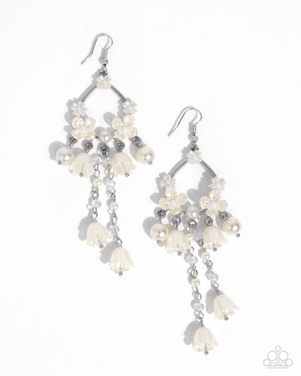 five-dollar-jewelry-harmonious-heir-white-earrings-paparazzi-accessories
