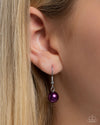Settled Shimmer - Purple Necklace - Paparazzi Accessories