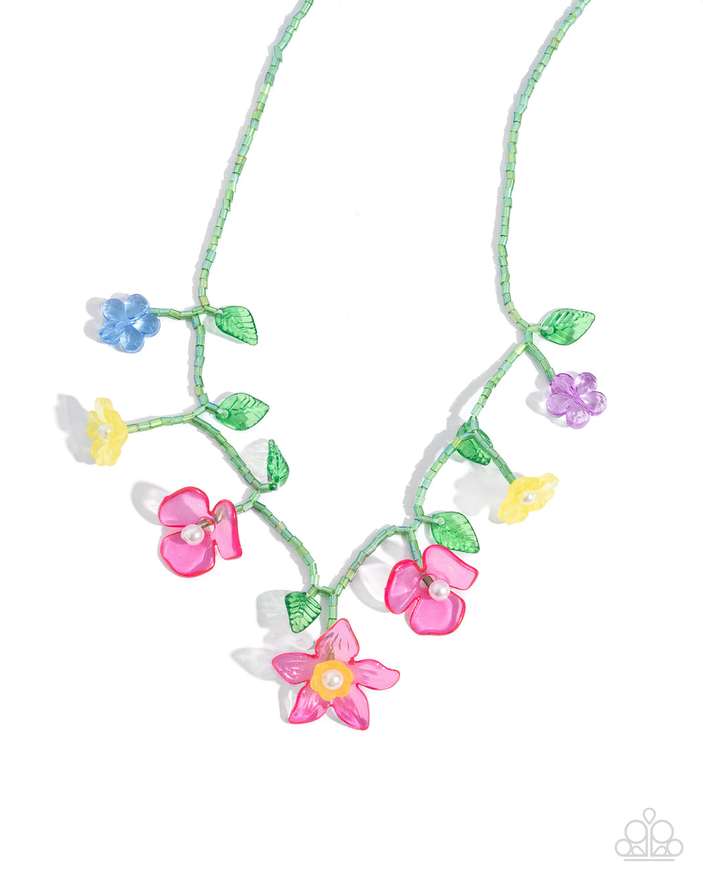 five-dollar-jewelry-gourmet-garden-pink-necklace-paparazzi-accessories