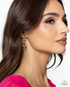 Rose Routine - Red Clip-On - Paparazzi Accessories