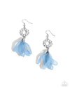 five-dollar-jewelry-profuse-petals-blue-earrings-paparazzi-accessories