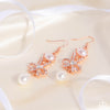 Alluring Advocate - Copper Earrings - Paparazzi Accessories
