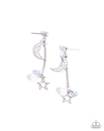 five-dollar-jewelry-astral-admiration-blue-post earrings-paparazzi-accessories