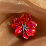 Platonic Petals - Red Ring - Paparazzi Accessories