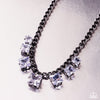 Seeking Out Squares - Black Necklace - Paparazzi Accessories