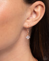 Seeking Out Squares - Copper Necklace - Paparazzi Accessories