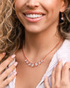 Seeking Out Squares - Copper Necklace - Paparazzi Accessories