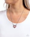 Earthy Eternity - Pink Necklace - Paparazzi Accessories