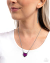 Earthy Eternity - Purple Necklace - Paparazzi Accessories