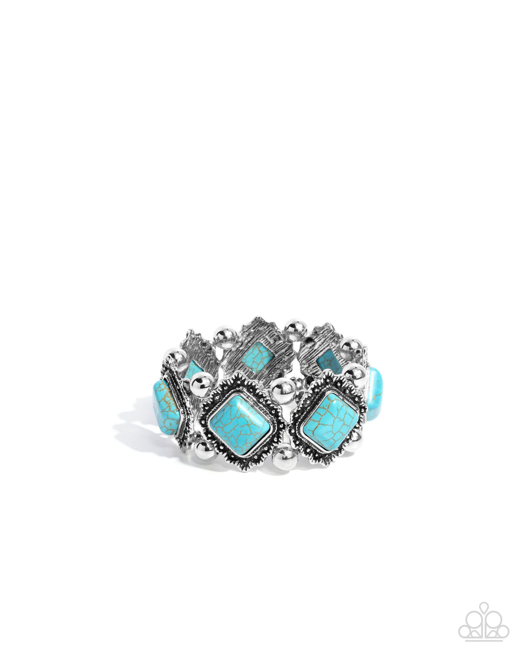 five-dollar-jewelry-noble-nature-blue-bracelet-paparazzi-accessories