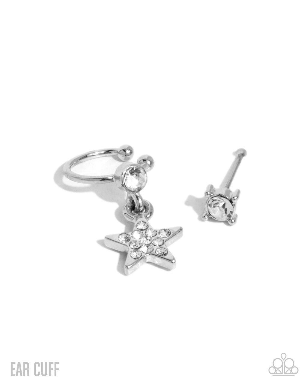 eight-dollar-jewelry-cosmic-cool-white-post earrings-paparazzi-accessories