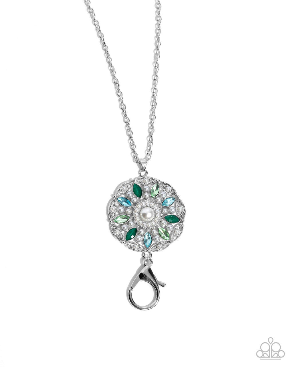 eight-dollar-jewelry-angelic-arrangement-green-lanyard-paparazzi-accessories