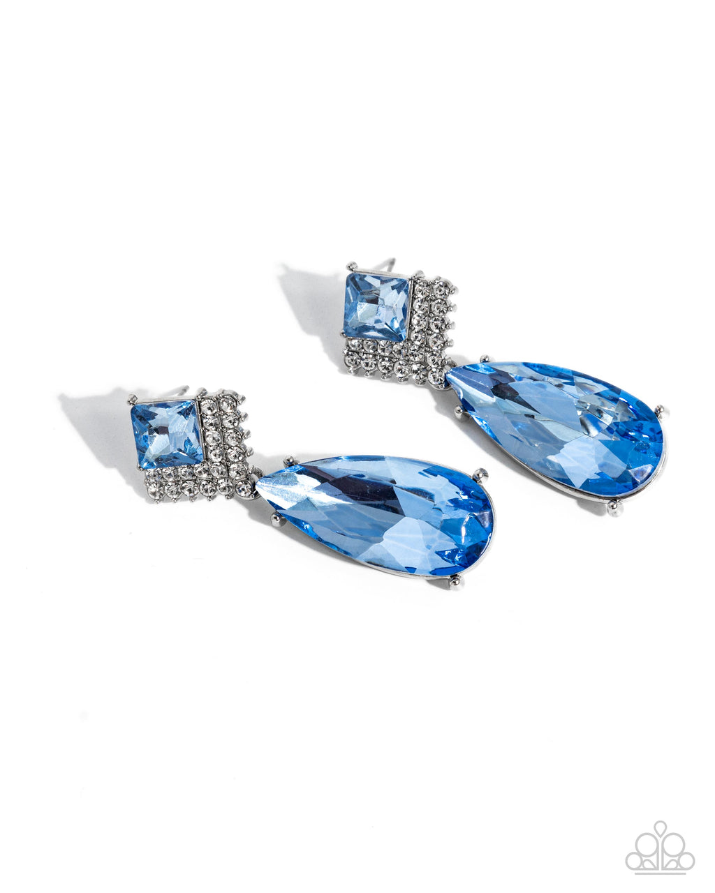 eight-dollar-jewelry-diamond-life-blue-post earrings-paparazzi-accessories