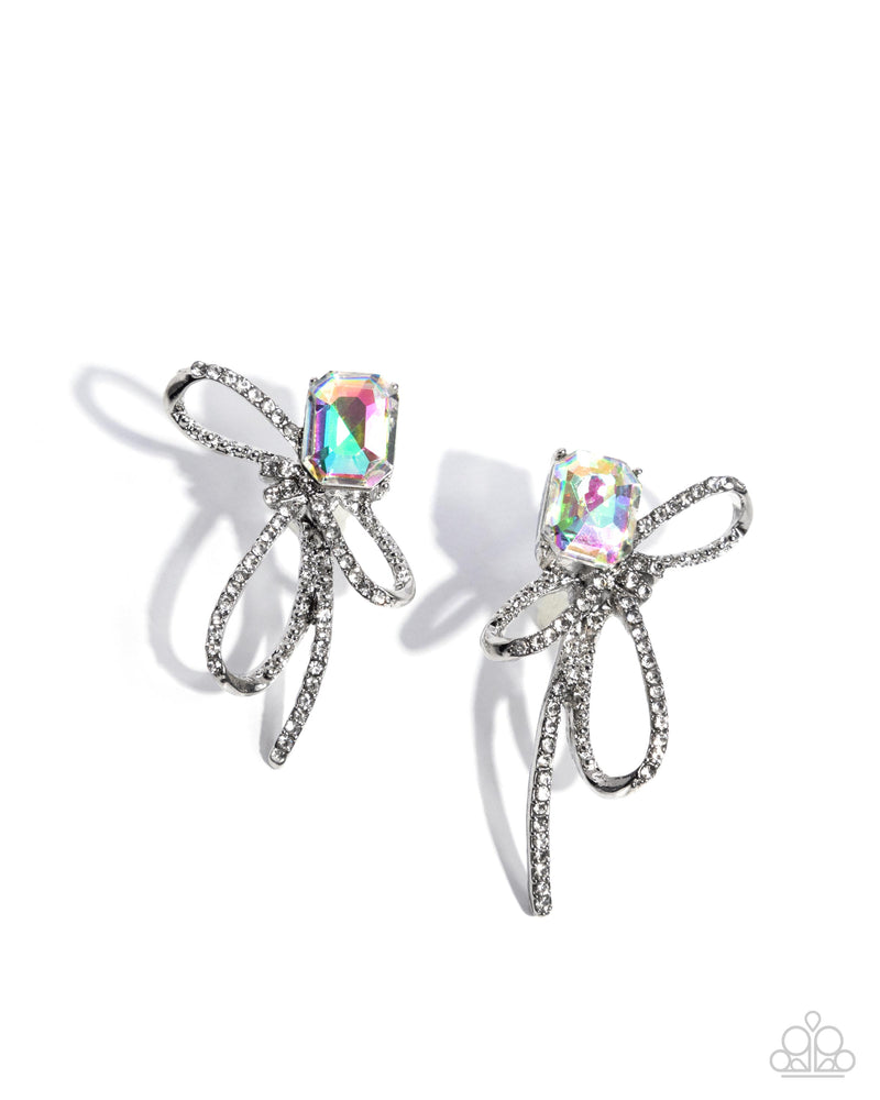five-dollar-jewelry-positively-radiant-multi-post earrings-paparazzi-accessories