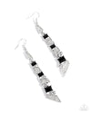 five-dollar-jewelry-cascading-cred-black-earrings-paparazzi-accessories
