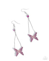 five-dollar-jewelry-pick-a-flight-pink-earrings-paparazzi-accessories