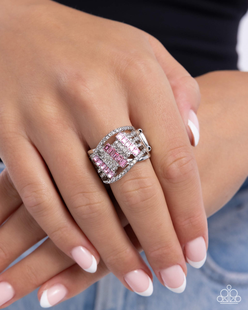 eight-dollar-jewelry-confident-crisscross-pink-ring-paparazzi-accessories
