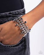 Misunderstanding Mayhem - Silver Bracelet - Paparazzi Accessories