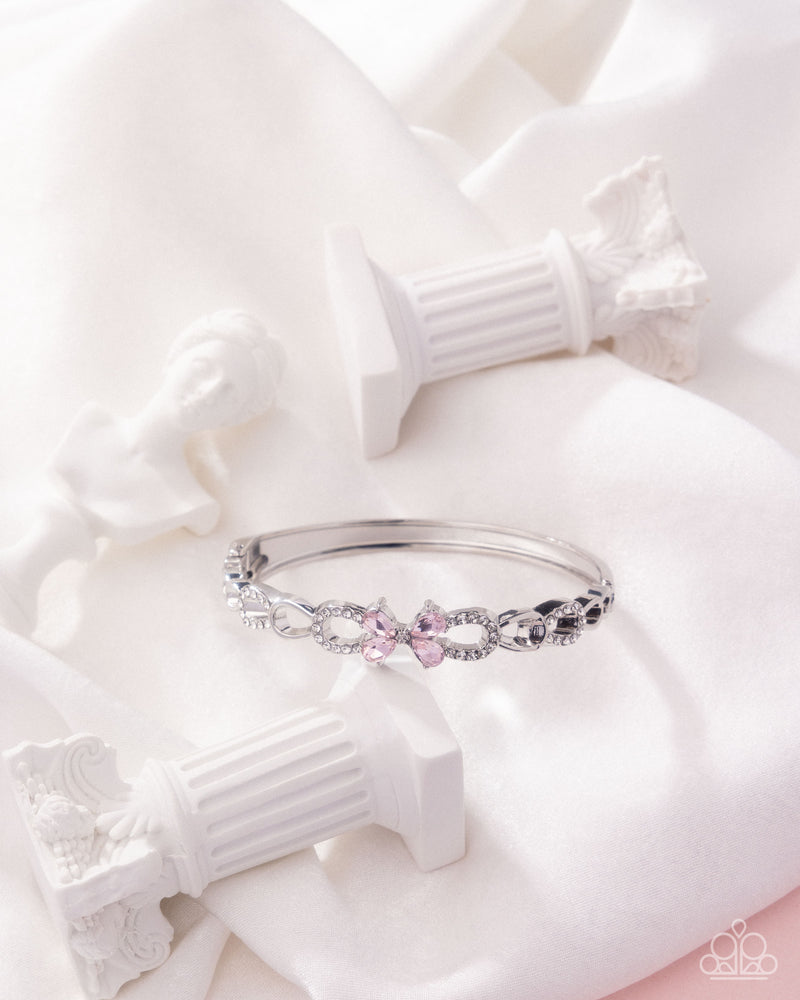 Frame of REFINED - Pink Bracelet - Paparazzi Accessories