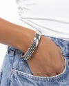 Good Time Grunge - Silver Bracelet - Paparazzi Accessories