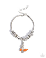 five-dollar-jewelry-luminescent-landing-orange-bracelet-paparazzi-accessories