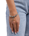 Luminescent Landing - Orange Bracelet - Paparazzi Accessories