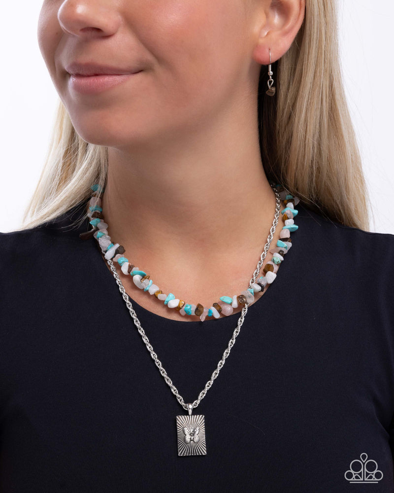 Transformational Tiers - Brown Necklace - Paparazzi Accessories