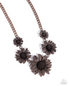 five-dollar-jewelry-sunflower-spring-copper-necklace-paparazzi-accessories
