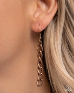 Sunflower Spring - Copper Necklace - Paparazzi Accessories