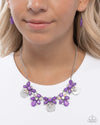 Socialite Statement - Purple Necklace - Paparazzi Accessories